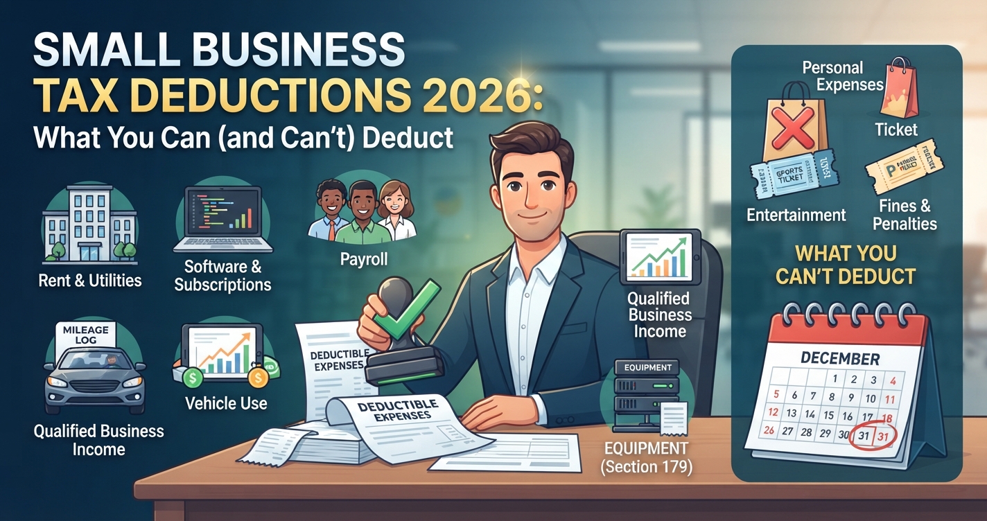Small Business Tax Deductions 2026 Complete List